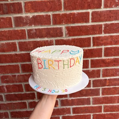 8 inch cake