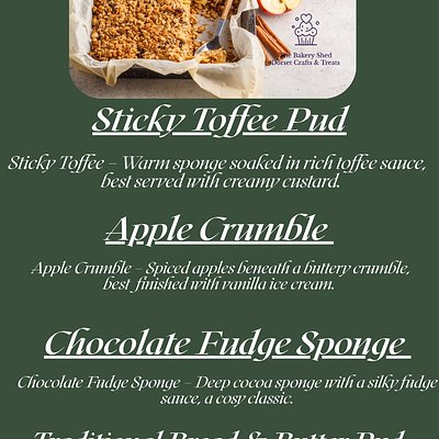 Hot Puddings 