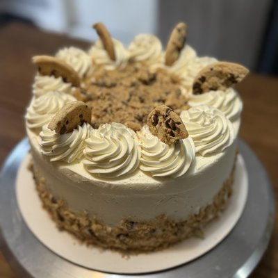 Chocolate Chip Cookie Cake