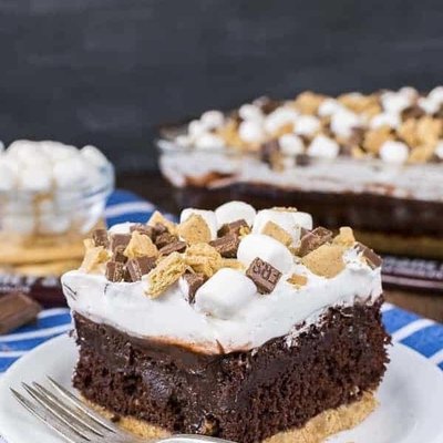 S’Mores Pudding Cake