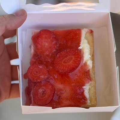 Strawberries & Cream Bars
