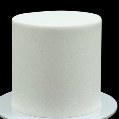 Barrel-Shaped Medium Wedding Cake (Same size Stacked Layers)