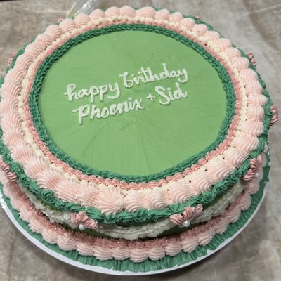 12 inch CUSTOM CAKE: premium flavor 