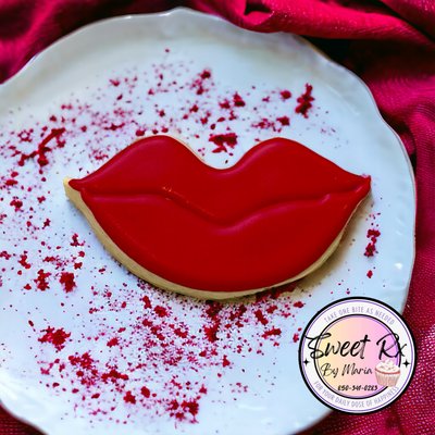 Lips Sugar Cookies