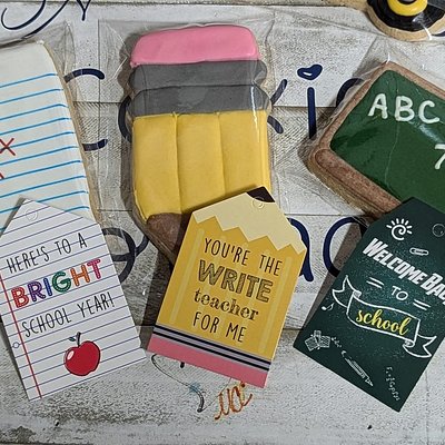 For The Teacher Back To School (Single Cookie) 