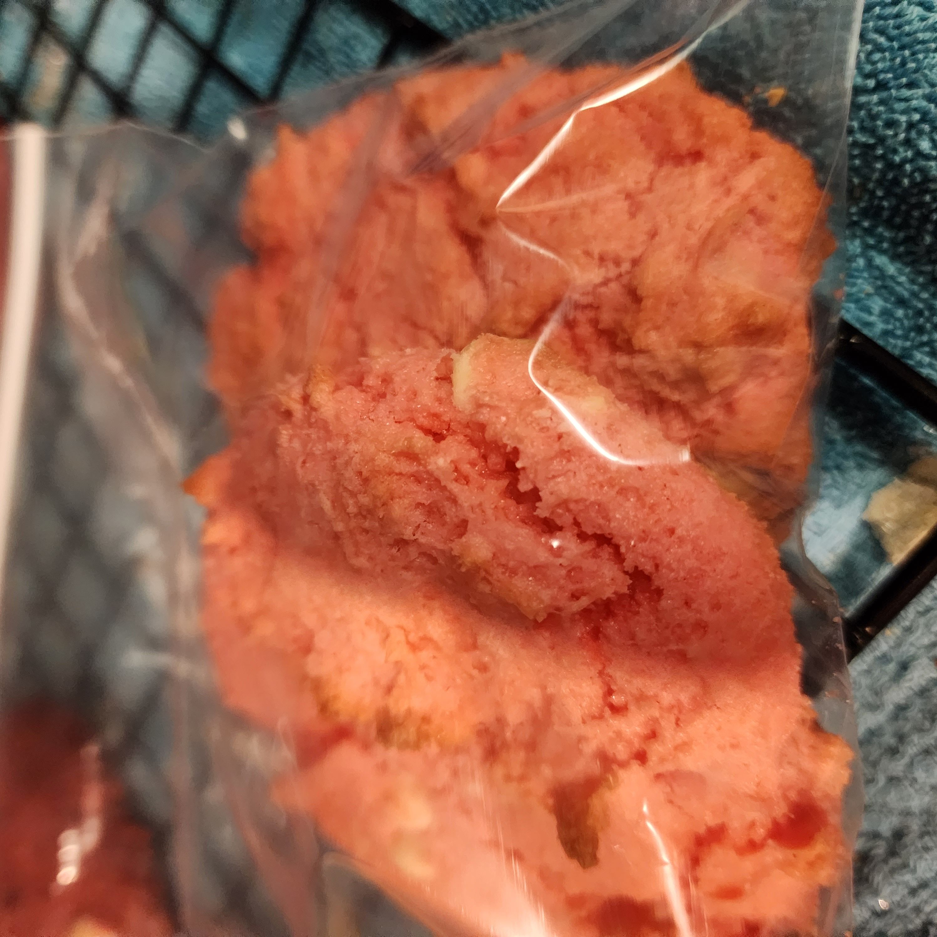 Strawberry With Cream Cheese Chips