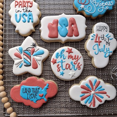 4th Of July Cookies