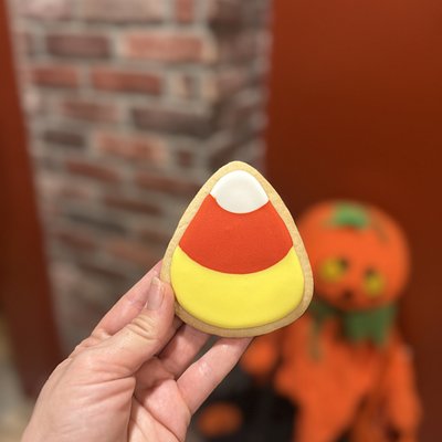 Candy Corn Sugar Cookie 