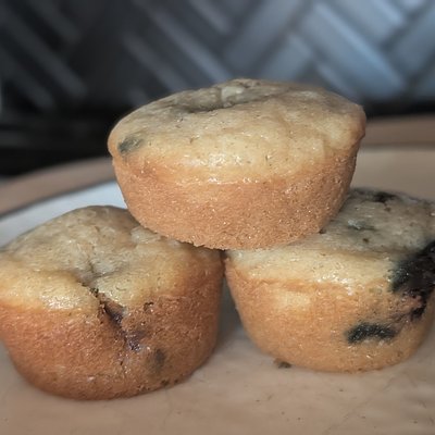 Two Dozen Blueberry Mini Muffins 