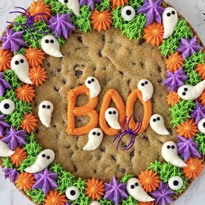10” Halloween Chocolate Chipper Cookie Cake 