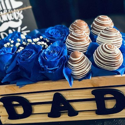 Dad Crate 💙🖤