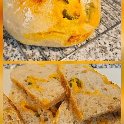 Jalapeno Cheddar Sourdough 