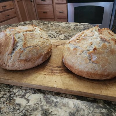 European Style Round Sourdough Loaf