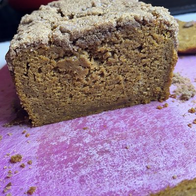 Pumpkin Streusel Loaf 🧡