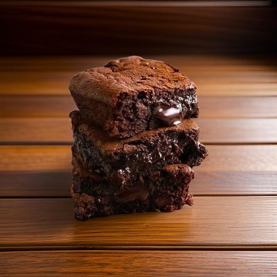 Dark Chocolate Chip Brownies