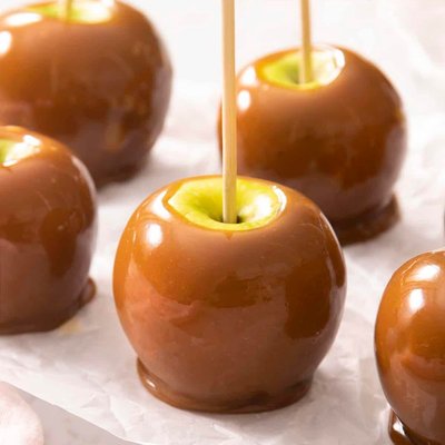 Plain Caramel Apple
