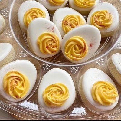 1 and a half dozen Deviled Eggs 