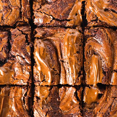 Nutella Swirl Brownie
