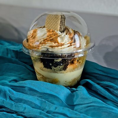 Angel Cake With Flan Cups