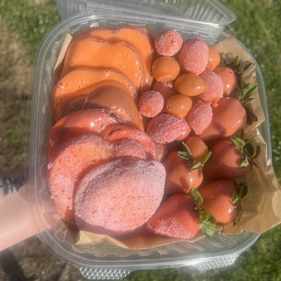 Large Candied Fruit Tray 