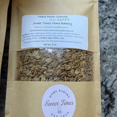 Maple Pecan Granola -8 Oz Bag