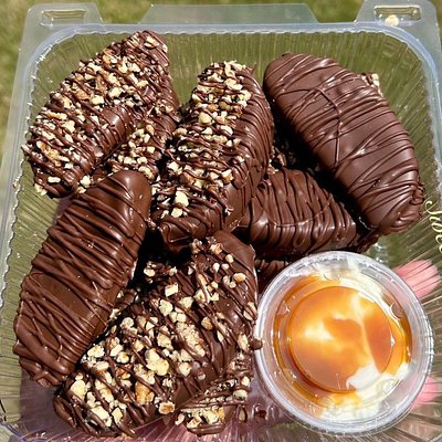 Chocolate Apple Slices