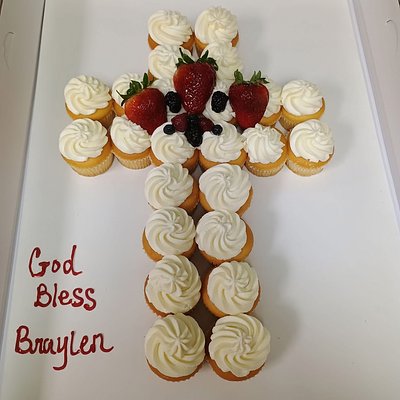 Cross Cupcakes