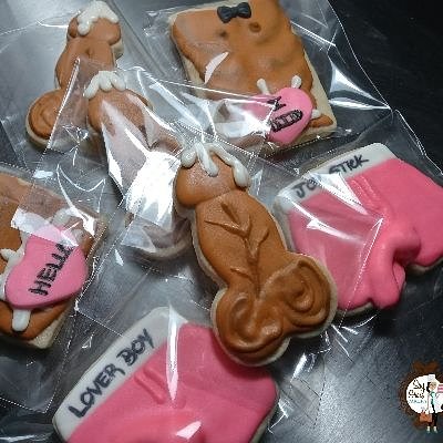 Naughty Valentine Cookies 6ct