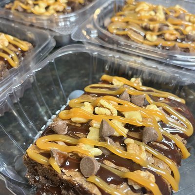 Turtle Brownies (Pan Size)