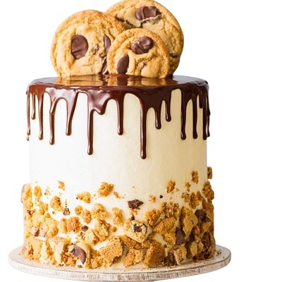 Chocolate Chip Cookie Cake