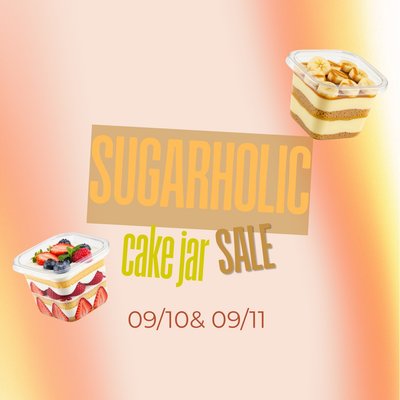 CAKE JAR SALE
