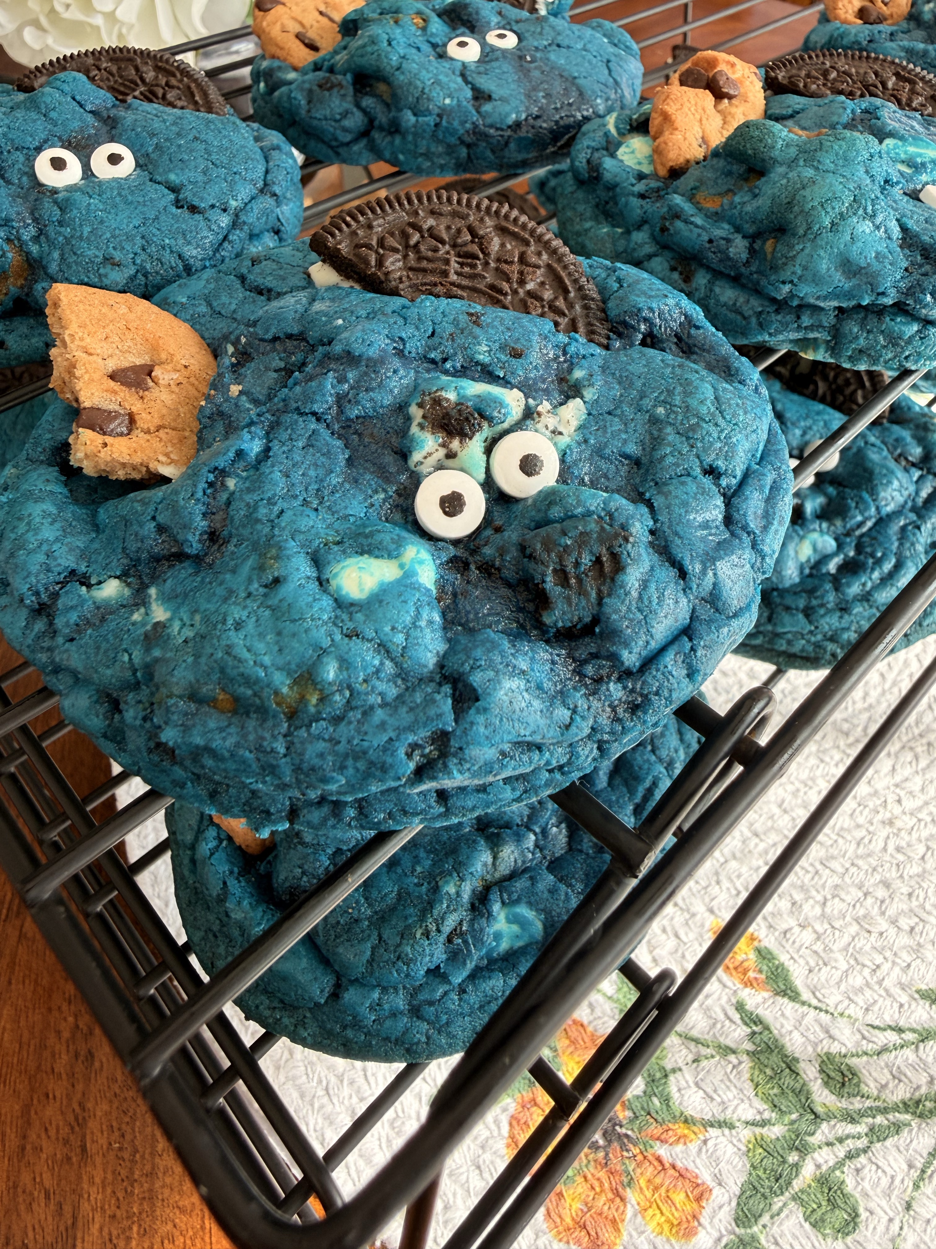 Blue Monster Cookies - 6 Pack