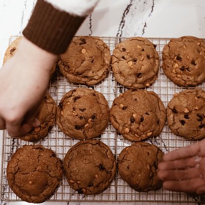 Chocolate Chip Butterscotch Cookies