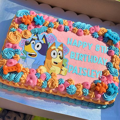 1/4 Sheet Cake 