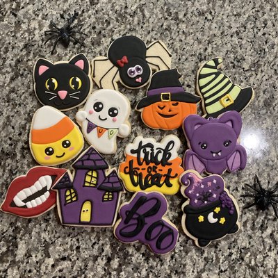 Classic Halloween Cookies