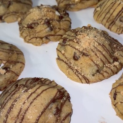 Stuffed S’mores Cookies