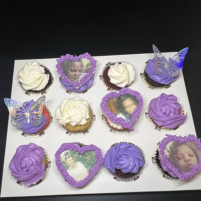 1 Dozen Custom Standard Size Cupcakes 