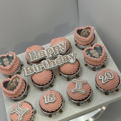 Glam Cupcake Box