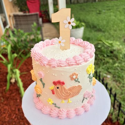 4” Round Cake 