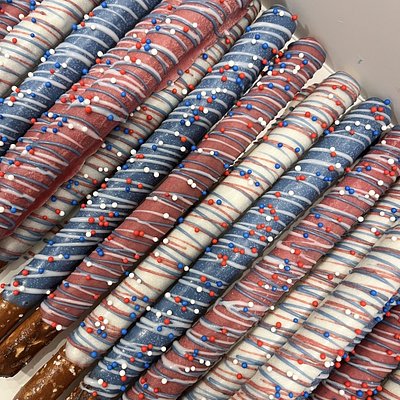 Dipped Pretzels
