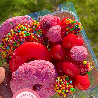 Candy Grapes & Pineapples Platter
