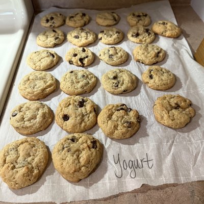 Chocolate Chip Cookies With(Yogurt)(6)