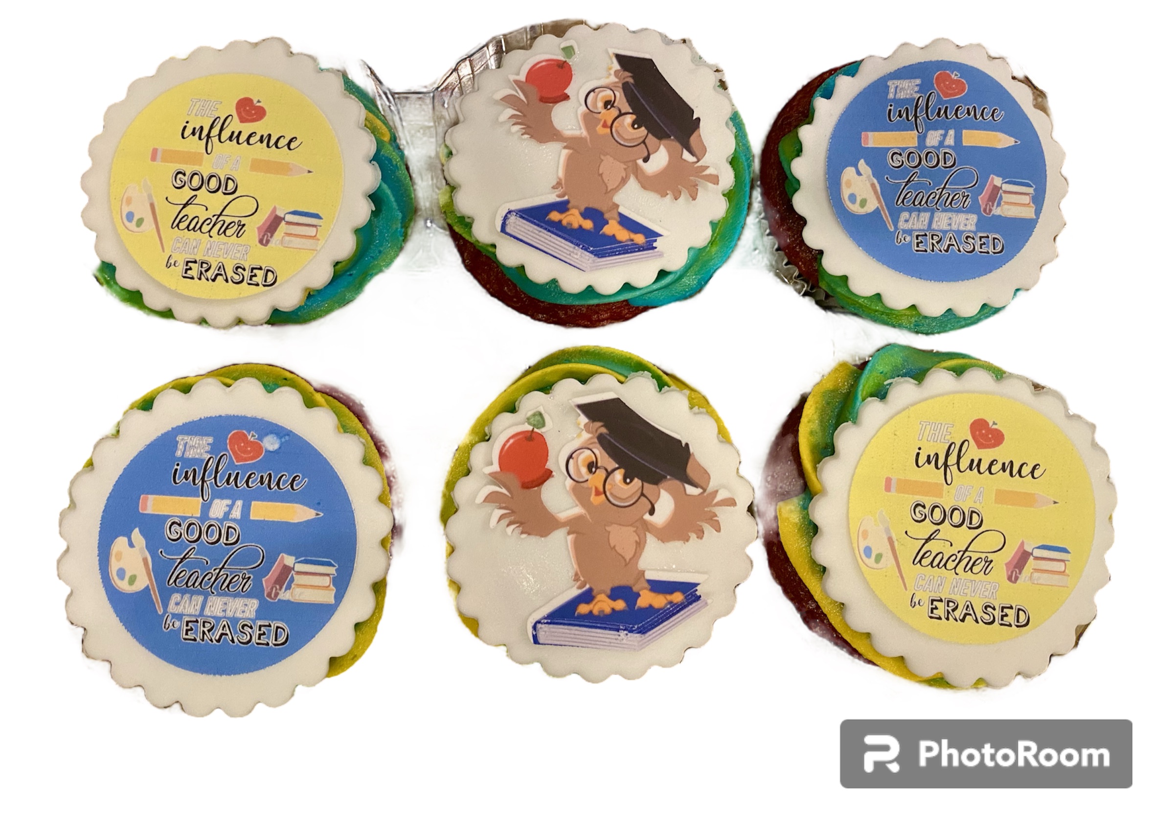 Teacher Appreciation Cupcakes