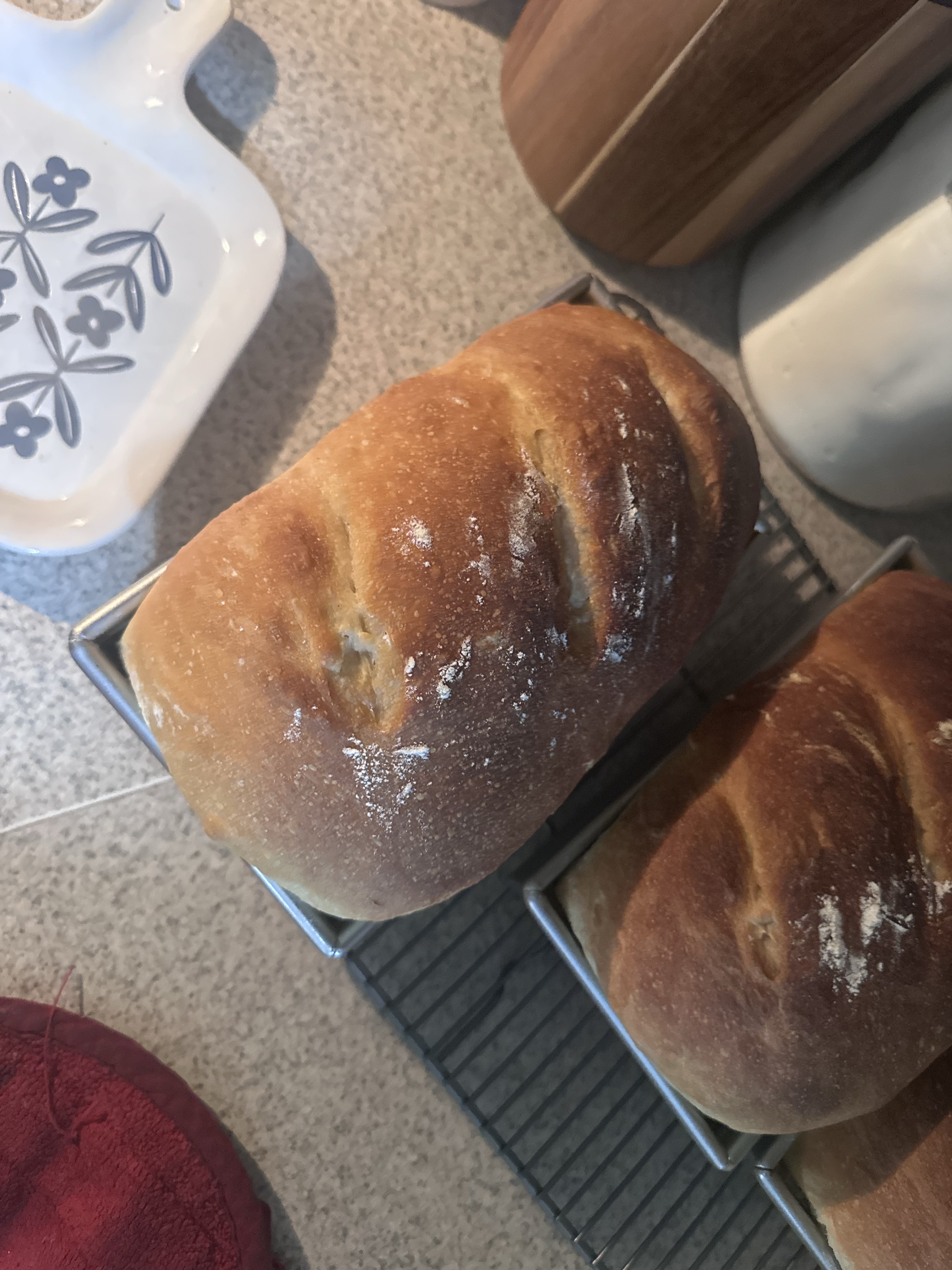 Sourdough Sandwich Loaf Bread 