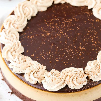 Kahlua Brownie Cheesecake 