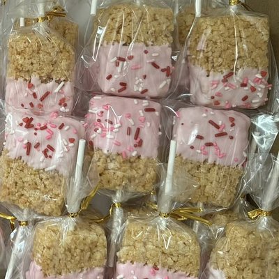 Dipped Rice Treat