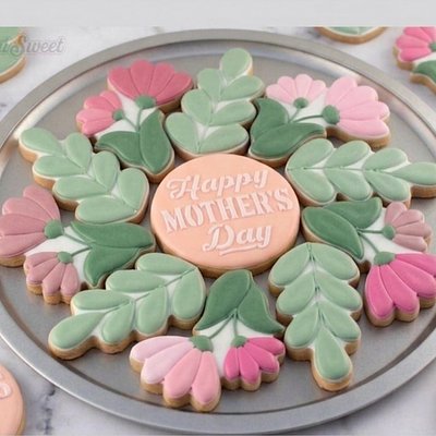 Mother's Day Cookie Platter 💐🪻⚘️