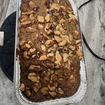 Pumpkin Bread With Nuts