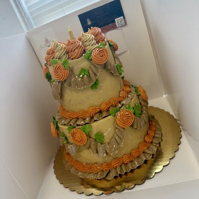 Two Floor Cake Decoration Class 