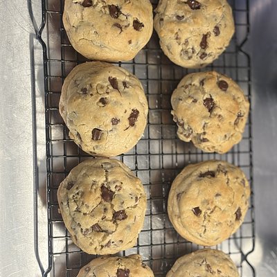 Chunky Chocolate Chip Walnut Cookies